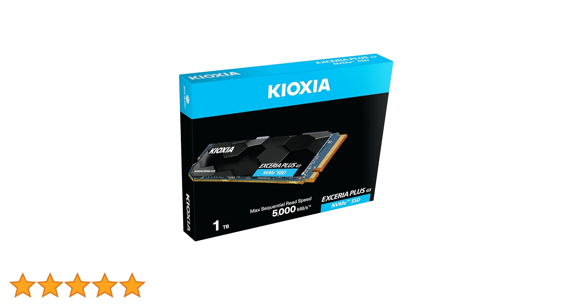 Amazon | KIOXIA EXCERIA PLUS G3 SSD 1TB - M.2 2280 PCIe Gen4 4.0